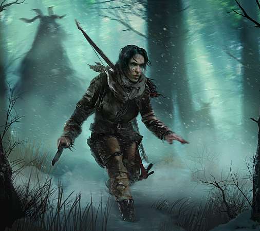 Rise of the Tomb Raider: Baba Yaga - The Temple of the Witch Handy Horizontal Hintergrundbild