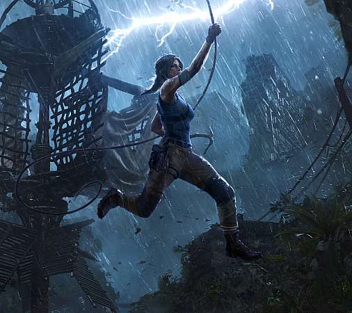 Shadow of the Tomb Raider: The Pillar Handy Horizontal Hintergrundbild