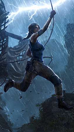 Shadow of the Tomb Raider: The Pillar Handy Vertikal Hintergrundbild