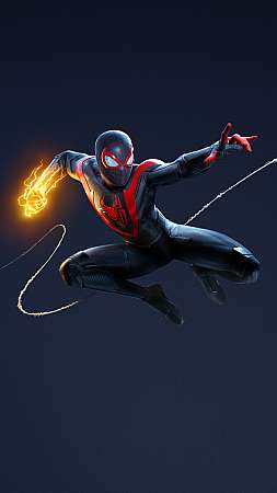 Spider-Man: Miles Morales Handy Vertikal Hintergrundbild