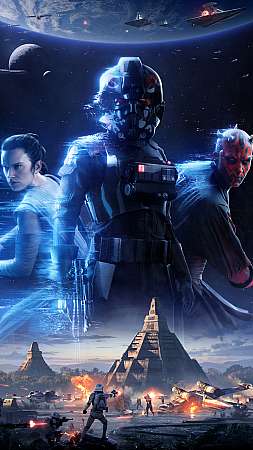 Star Wars - Battlefront 2 Handy Vertikal Hintergrundbild