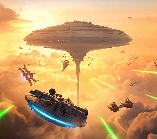 Star Wars - Battlefront: Bespin Handy Horizontal Hintergrundbild