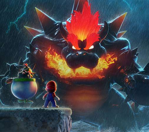 Super Mario 3D World: Bowser's Fury Handy Horizontal Hintergrundbild