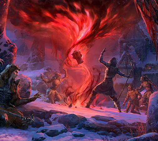 The Elder Scrolls Online: Harrowstorm Handy Horizontal Hintergrundbild
