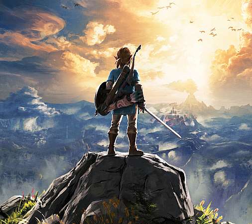 The Legend of Zelda: Breath of the Wild Handy Horizontal Hintergrundbild