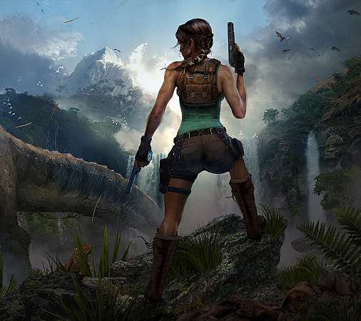 Tomb Raider 25th Anniversary Handy Horizontal Hintergrundbild
