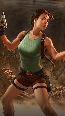 Tomb Raider 25th Anniversary Handy Vertikal Hintergrundbild