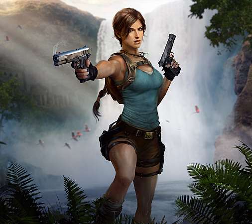 Tomb Raider I-III Remastered Starring Lara Croft Handy Horizontal Hintergrundbild
