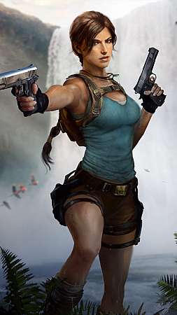 Tomb Raider I-III Remastered Starring Lara Croft Handy Vertikal Hintergrundbild