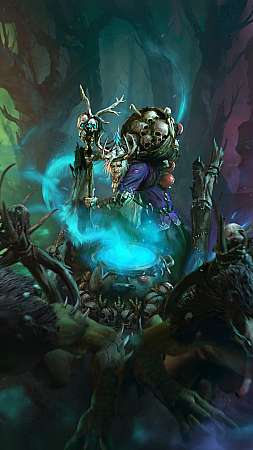 Total War: Warhammer 3 - Shadows of Change Handy Vertikal Hintergrundbild