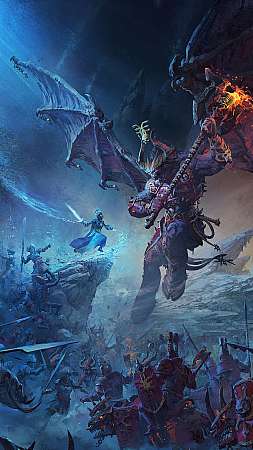 Total War: Warhammer 3 Handy Vertikal Hintergrundbild