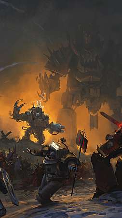 Warhammer 40,000 Handy Vertikal Hintergrundbild
