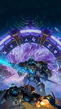 Warhammer 40,000: Chaos Gate - Daemonhunters Handy Vertikal Hintergrundbild