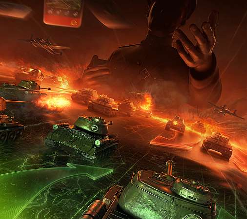 World of Tanks: Generals Handy Horizontal Hintergrundbild