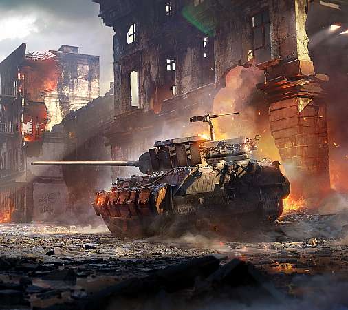 World of Tanks: Mercenaries Handy Horizontal Hintergrundbild