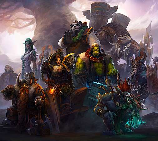 World of Warcraft Handy Horizontal Hintergrundbild