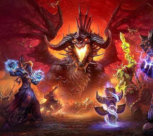 World of Warcraft Handy Horizontal Hintergrundbild
