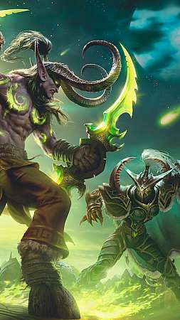 World of Warcraft: Burning Crusade Classic Handy Vertikal Hintergrundbild