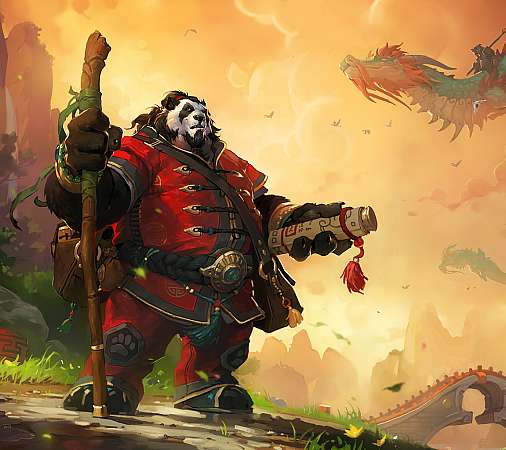 World of Warcraft: Mists of Pandaria Handy Horizontal Hintergrundbild