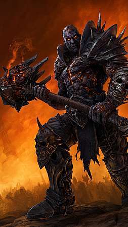 World of Warcraft: Shadowlands Handy Vertikal Hintergrundbild
