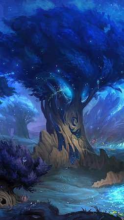 World of Warcraft: Shadowlands Handy Vertikal Hintergrundbild