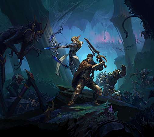 World of Warcraft: The War Within Handy Horizontal Hintergrundbild