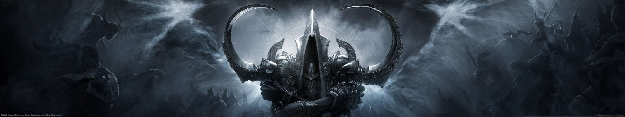 Diablo 3: Reaper of Souls triple screen Hintergrundbild