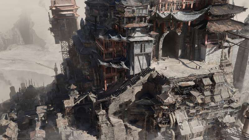 Ashfall Hintergrundbild