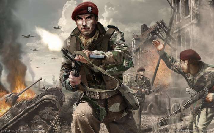 Call of Duty 3 Hintergrundbild