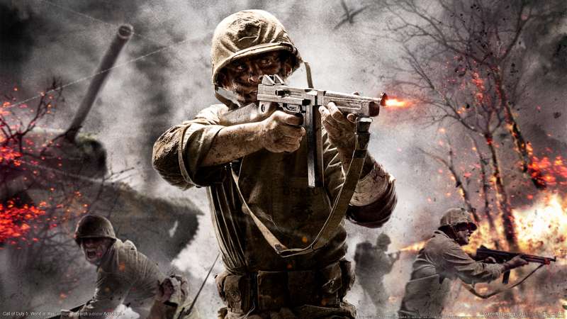 Call of Duty 5: World at War Hintergrundbild