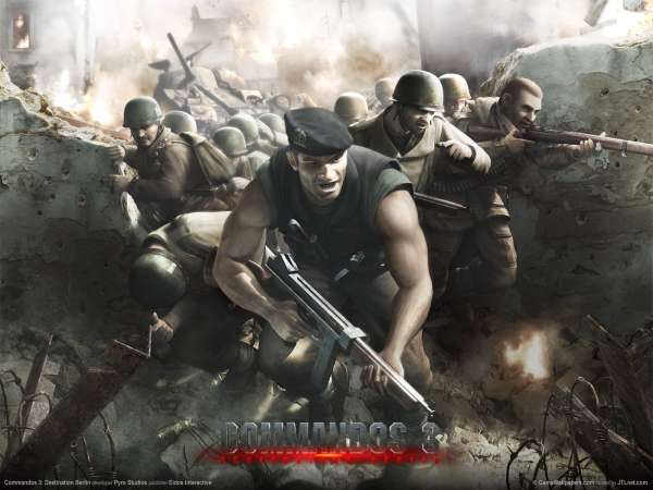 Commandos 3: Destination Berlin Hintergrundbild