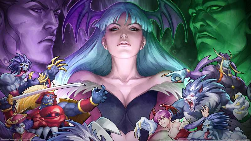 Darkstalkers Resurrection Hintergrundbild