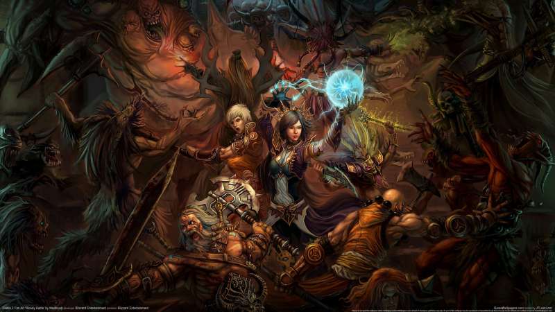 Diablo 3 Fan Art Hintergrundbild