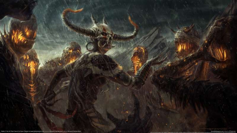 Diablo 3 Fan Art Hintergrundbild