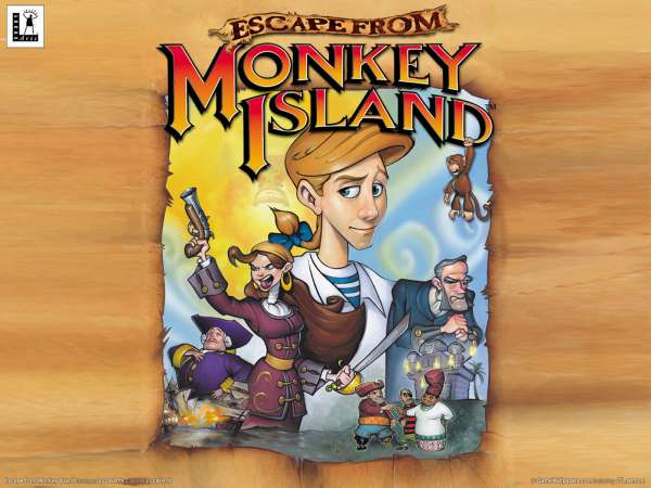 Escape from Monkey Island Hintergrundbild