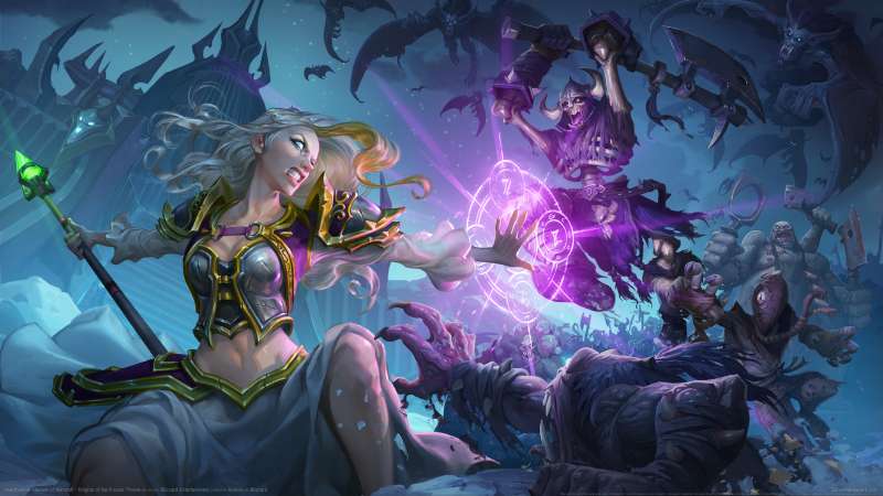 Hearthstone: Heroes of Warcraft - Knights of the Frozen Throne Hintergrundbild