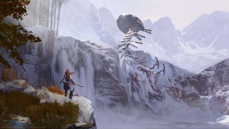 Horizon: Zero Dawn - The Frozen Wilds Hintergrundbild