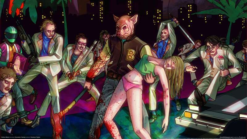 Hotline Miami Hintergrundbild