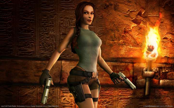 Lara Croft Tomb Raider: Anniversary Hintergrundbild