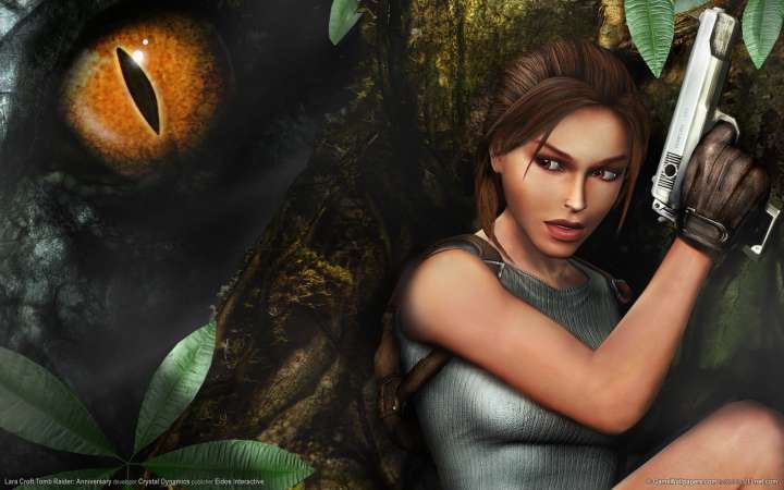 Lara Croft Tomb Raider: Anniversary Hintergrundbild