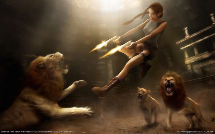 Lara Croft Tomb Raider: Anniversary Hintergrundbild