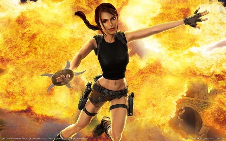 Lara Croft Tomb Raider: The Action Adventure Hintergrundbild