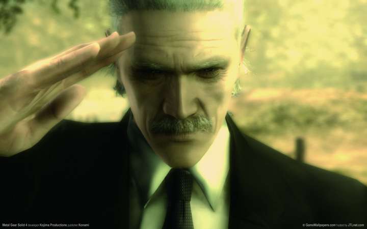 Metal Gear Solid 4: Guns of the Patriots Hintergrundbild