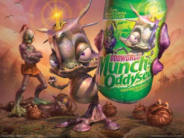 Munch's Oddysee Hintergrundbild