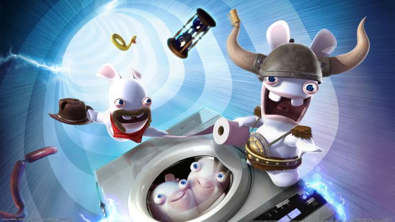 Raving Rabbids: Travel in Time Hintergrundbild