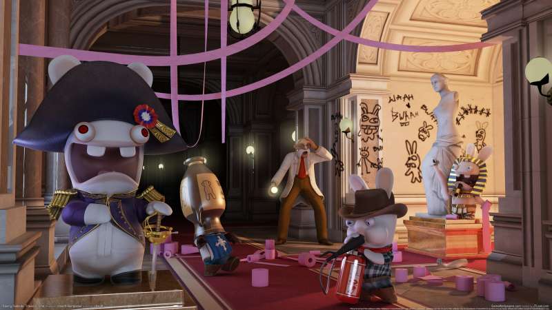 Raving Rabbids: Travel in Time Hintergrundbild