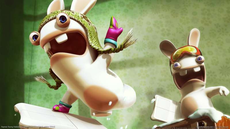 Rayman Raving Rabbids TV Party Hintergrundbild