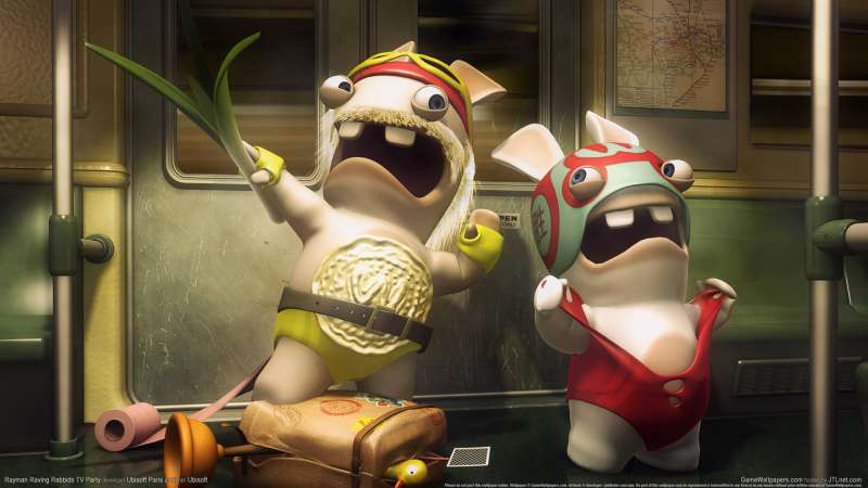 Rayman Raving Rabbids TV Party Hintergrundbild