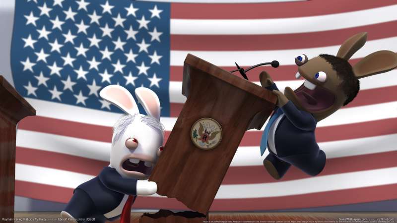 Rayman Raving Rabbids TV Party Hintergrundbild