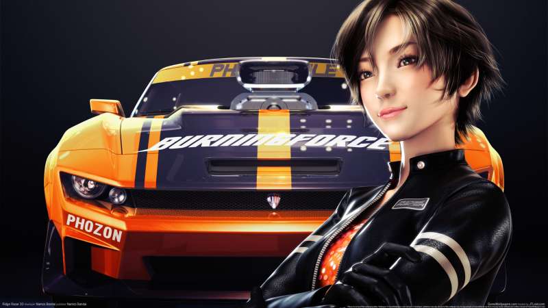 Ridge Racer 3D Hintergrundbild